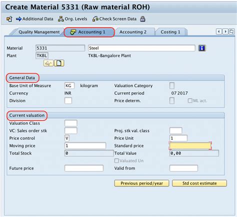 create material in sap|how to create material code.